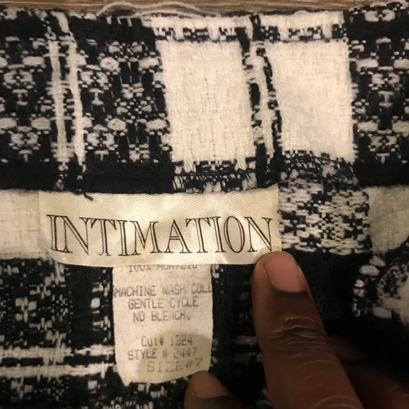 Vintage Plaid Skirt by Intimation - Picture 3 of 3